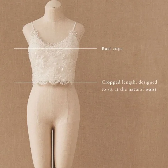 NWT Catherine Deane Sita Crop Top - Picture 5 of 13